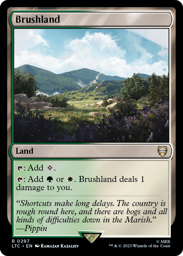 Image of Brushland (LTC-297) - Tales of Middle-earth Commander