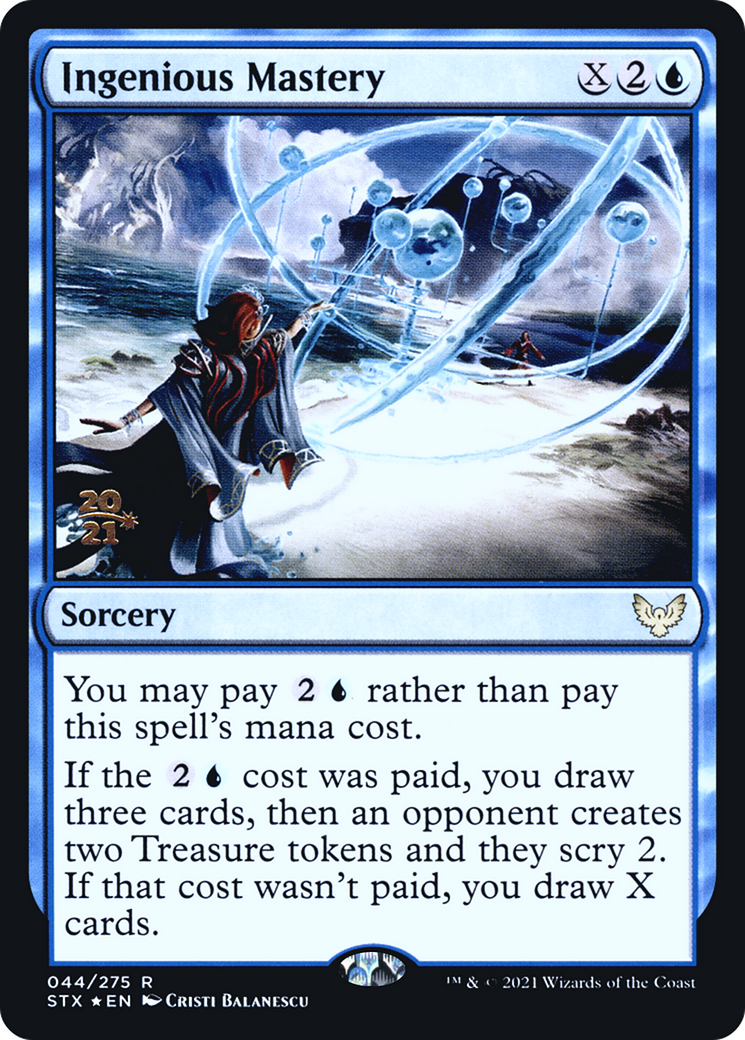 Image of Ingenious Mastery (PRE-044) - Strixhaven: School of Mages Promos Foil