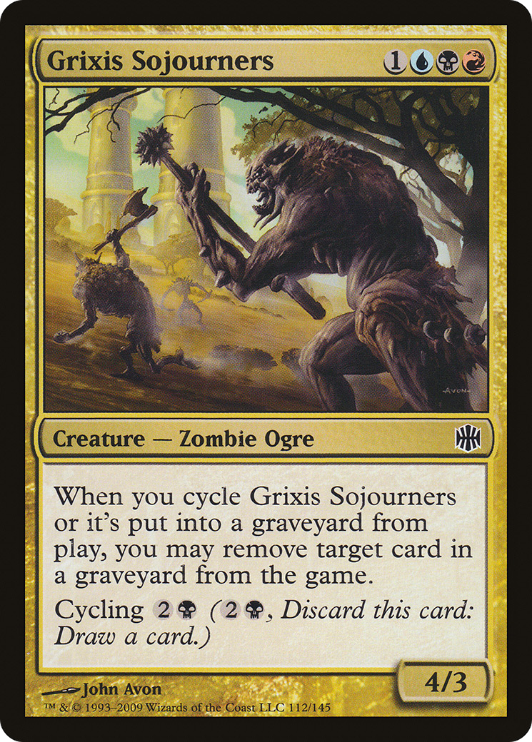 Image of Grixis Sojourners (ARB-112) - Alara Reborn