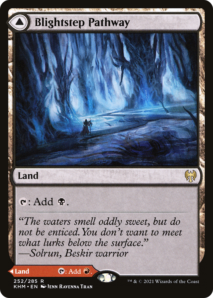 Image of Blightstep Pathway (KHM-252) - Kaldheim Foil