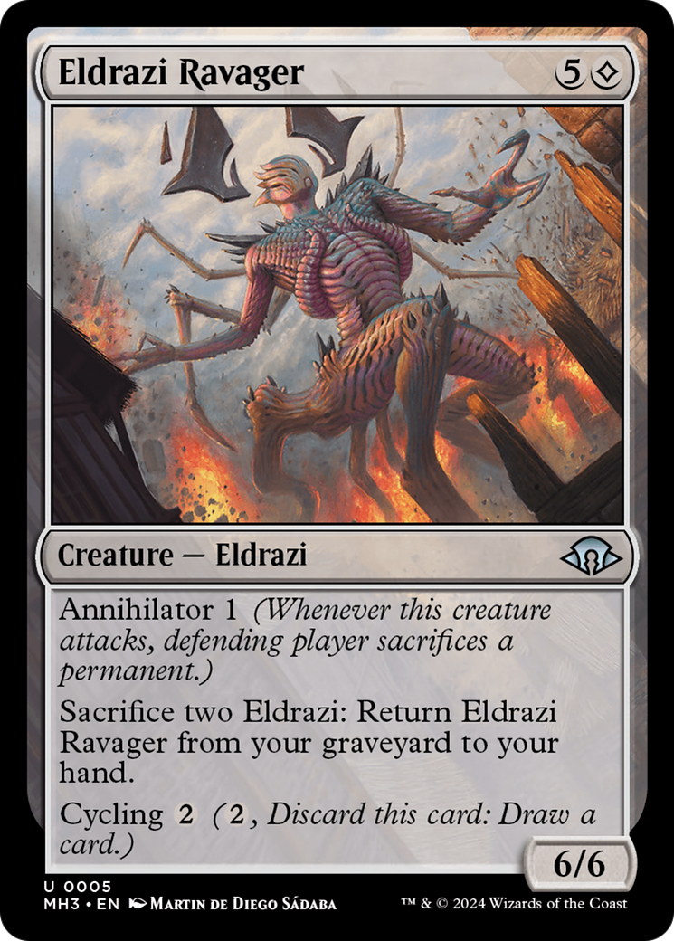 Image of Eldrazi Ravager (MH3-005) - Modern Horizons 3