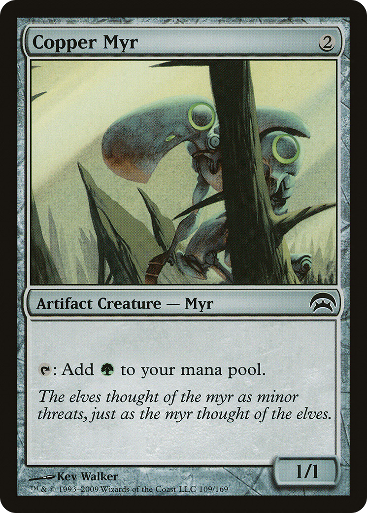 Image of Copper Myr (HOP-109) - Planechase