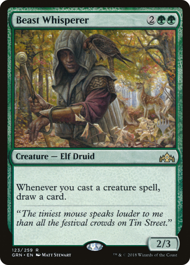 Image of Beast Whisperer (PPELD-123) - Guilds of Ravnica Promos