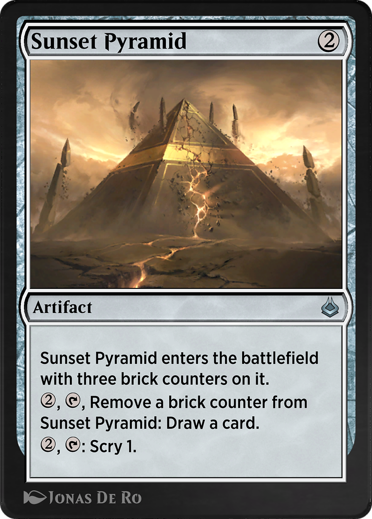 Image of Sunset Pyramid (AKR-280) - Amonkhet Remastered