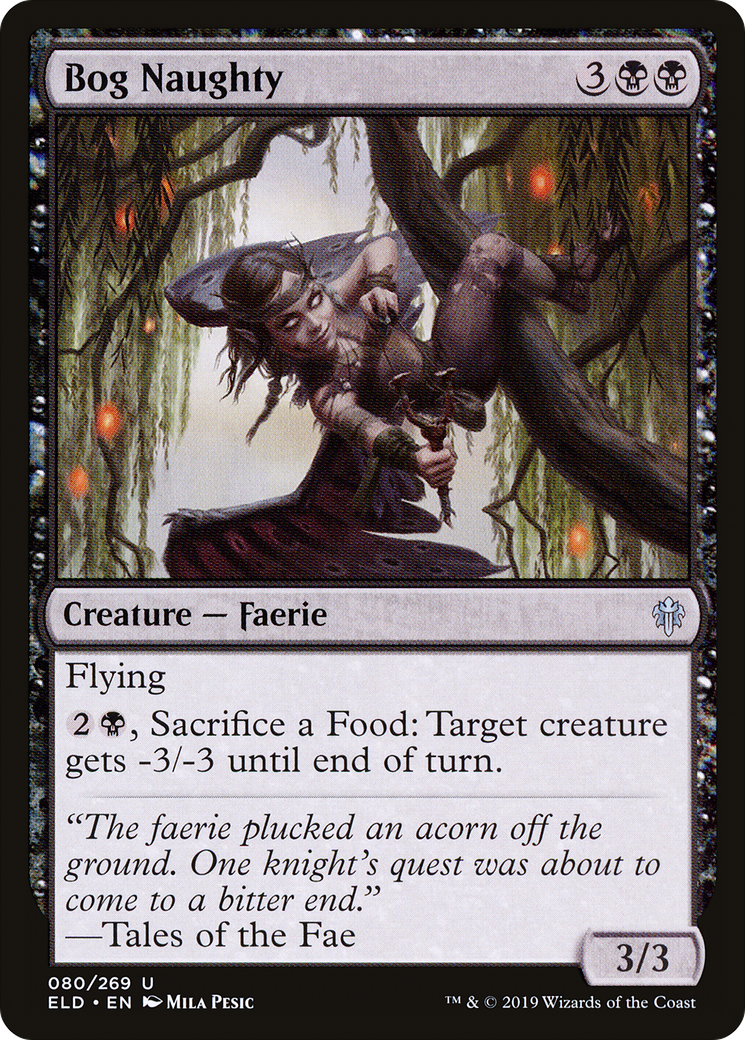 Image of Bog Naughty (ELD-080) - Throne of Eldraine
