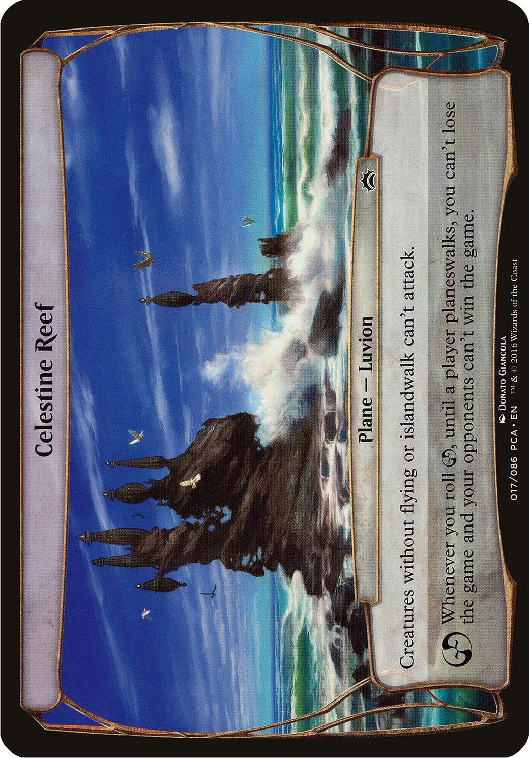 Image of Celestine Reef (Planechase Anthology) (OVER-) - Planechase Anthology Planes
