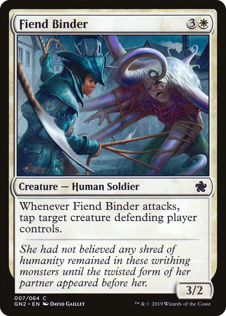 Image of Fiend Binder (GN2-007) - Game Night 2019