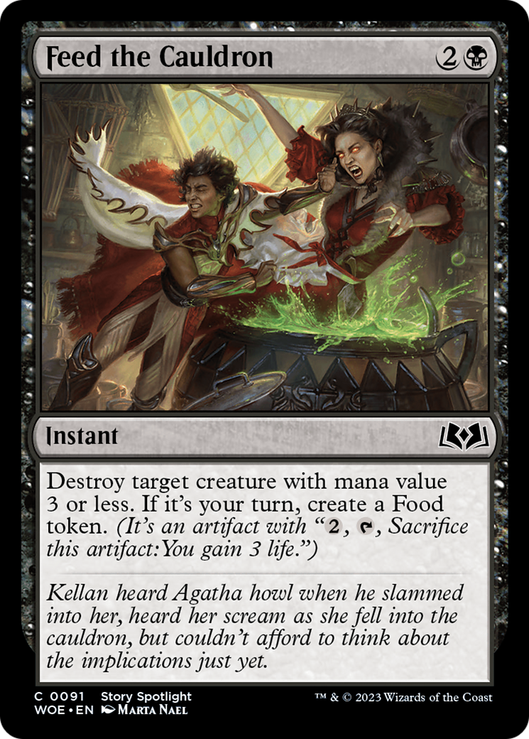 Image of Feed the Cauldron (WOE-091) - Wilds of Eldraine Foil