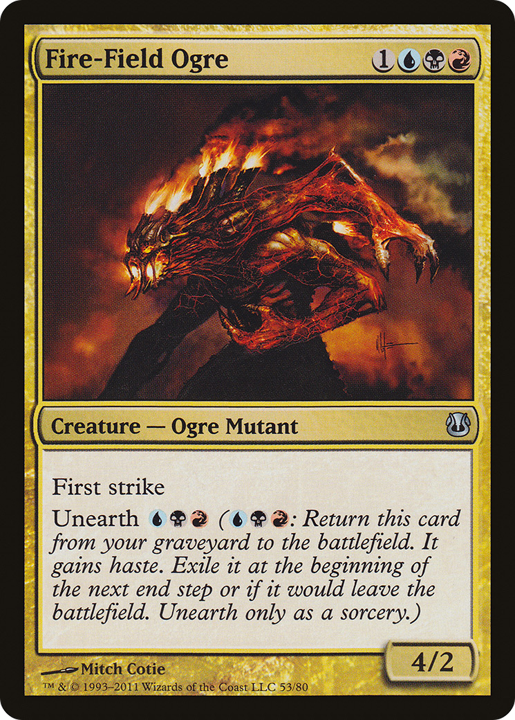Image of Fire-Field Ogre (DDH-053) - Duel Decks: Ajani vs. Nicol Bolas