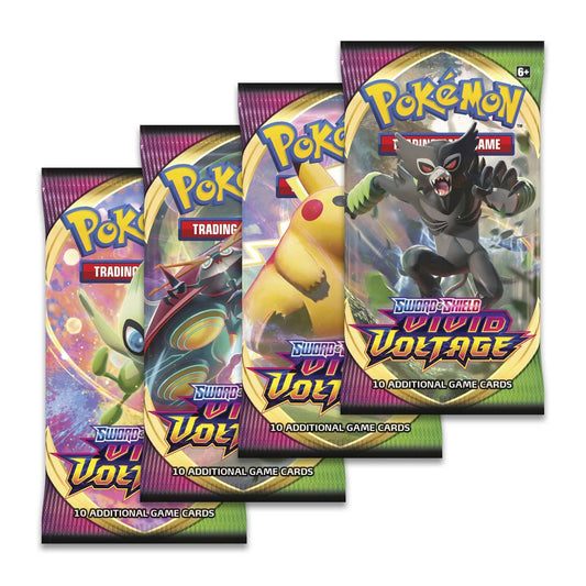 Pokémon Sword & Shield - Vivid Voltage Booster Box Trading Card Games - single pack