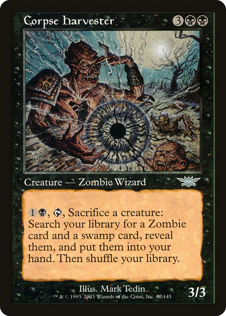 Image of Corpse Harvester (LGN-062) - Legions Foil