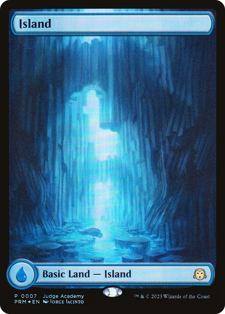 Image of Island - Full Art (0007) (JDG-007) - Judge Gift Cards 2023: (Full Art) Foil