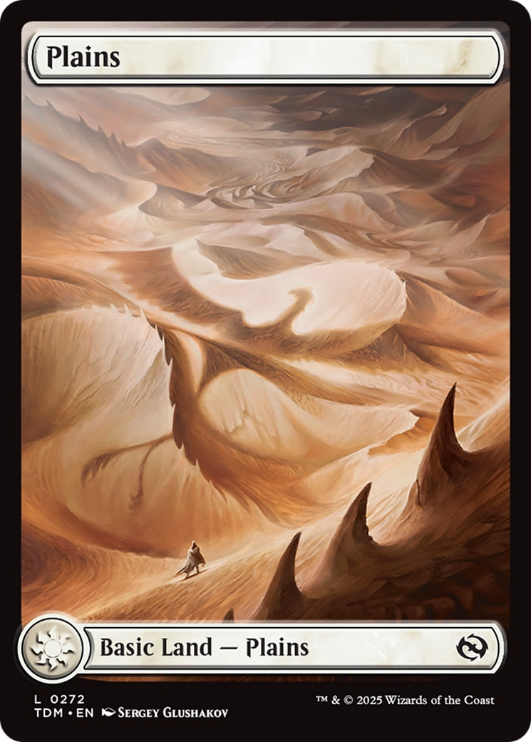 Image of Plains (0272) (TDM-272) - Tarkir: Dragonstorm