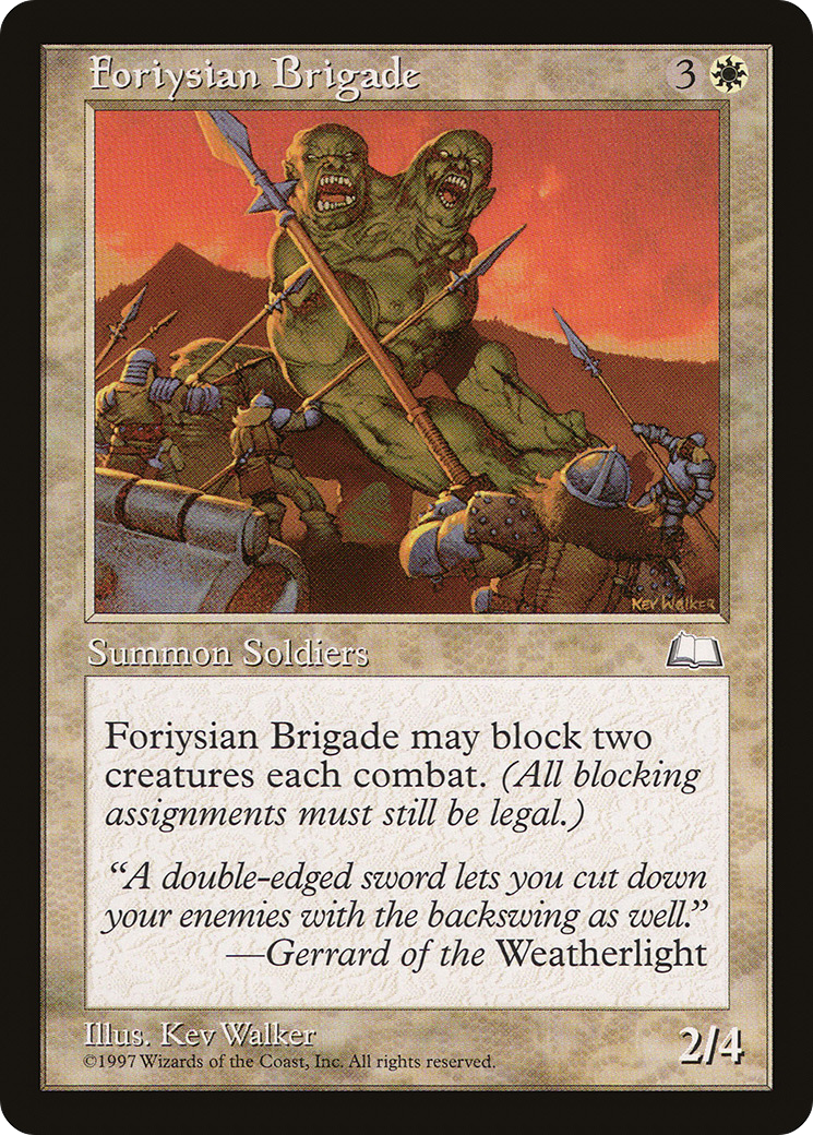 Image of Foriysian Brigade (WTH-) - Weatherlight
