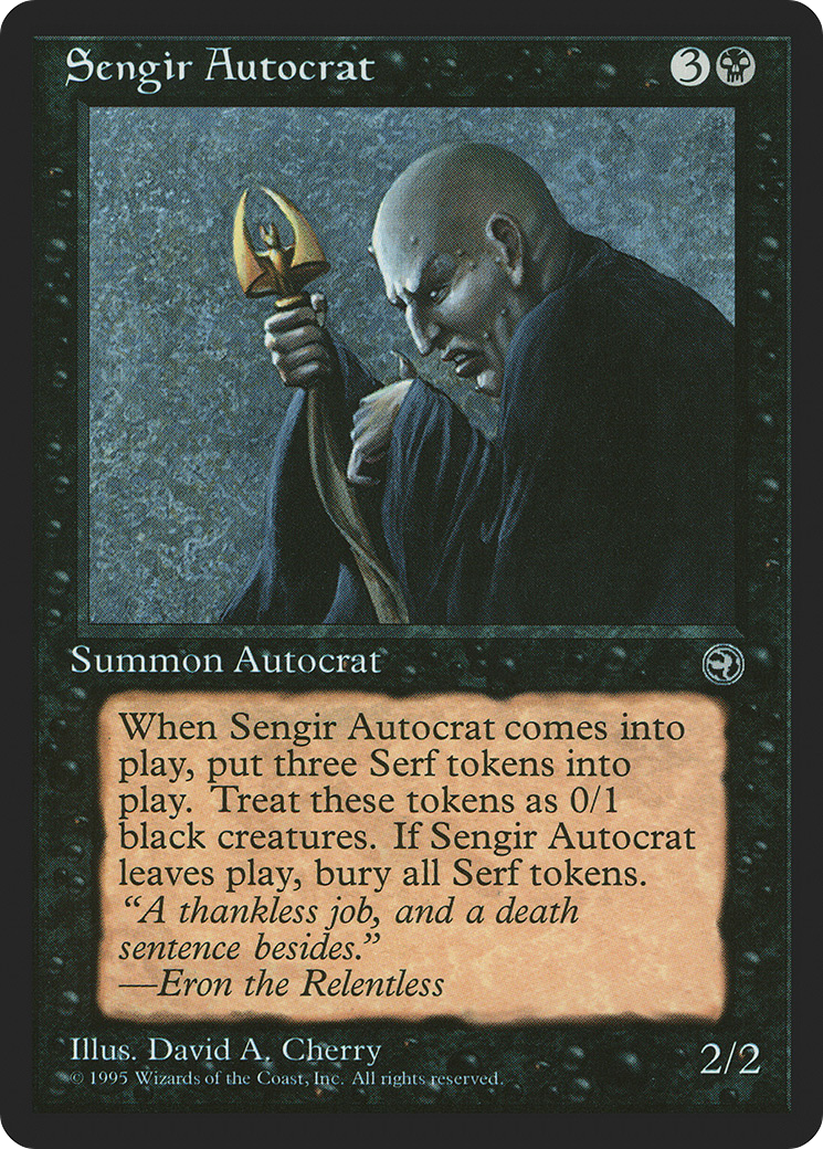 Image of Sengir Autocrat (HML-) - Homelands