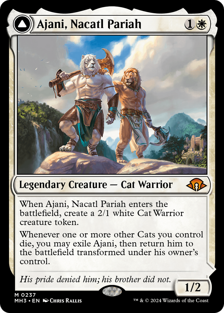 Image of Ajani, Nacatl Pariah (MH3-237) - Modern Horizons 3