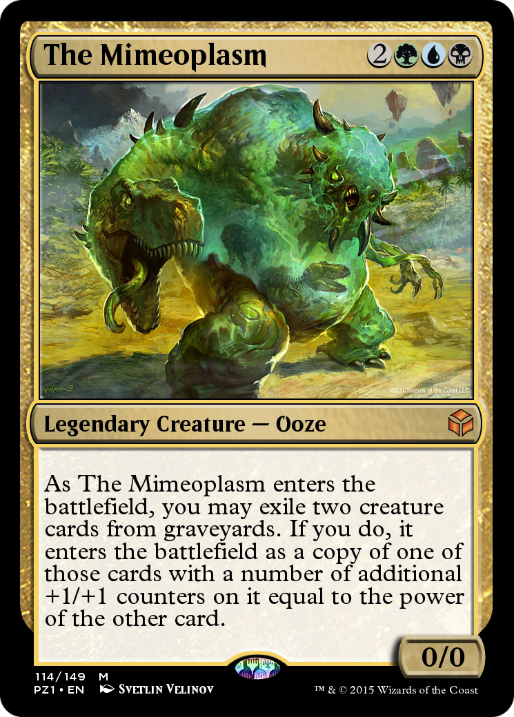 Image of The Mimeoplasm (PZ1-114) - Legendary Cube Prize Pack