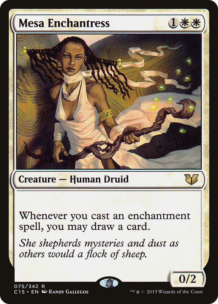 Image of Mesa Enchantress (C15-075) - Commander 2015