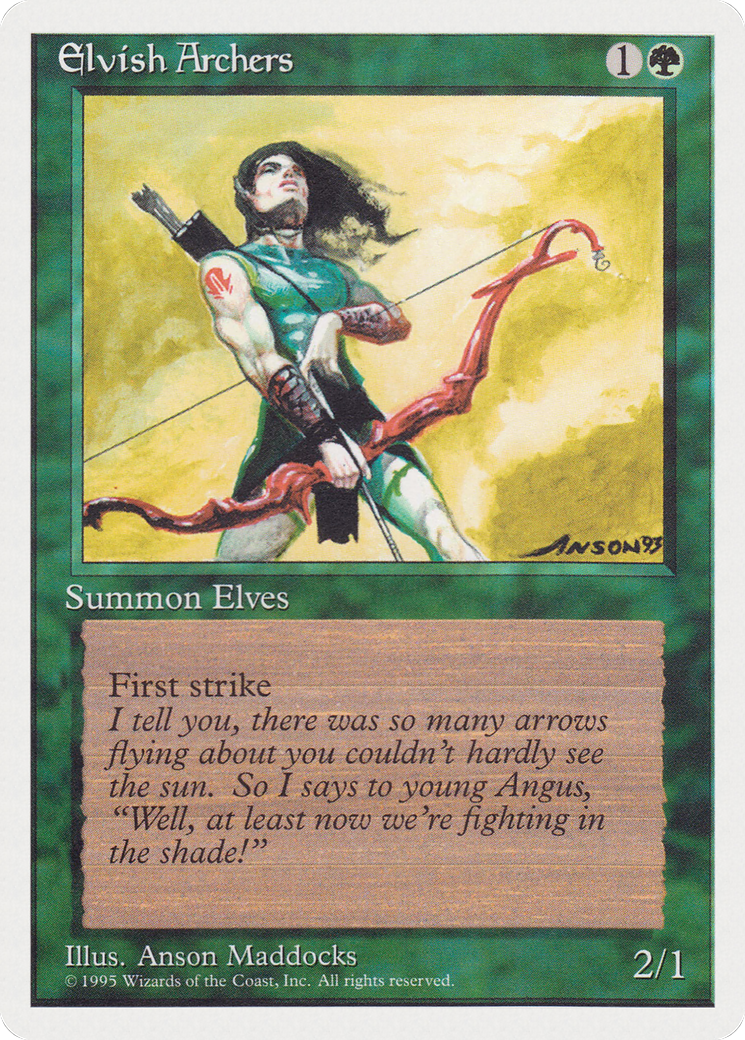 Image of Elvish Archers (RQS-040) - Rivals Quick Start Set