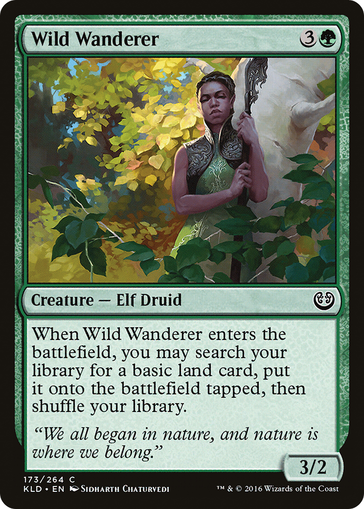 Image of Wild Wanderer (KLD-173) - Kaladesh