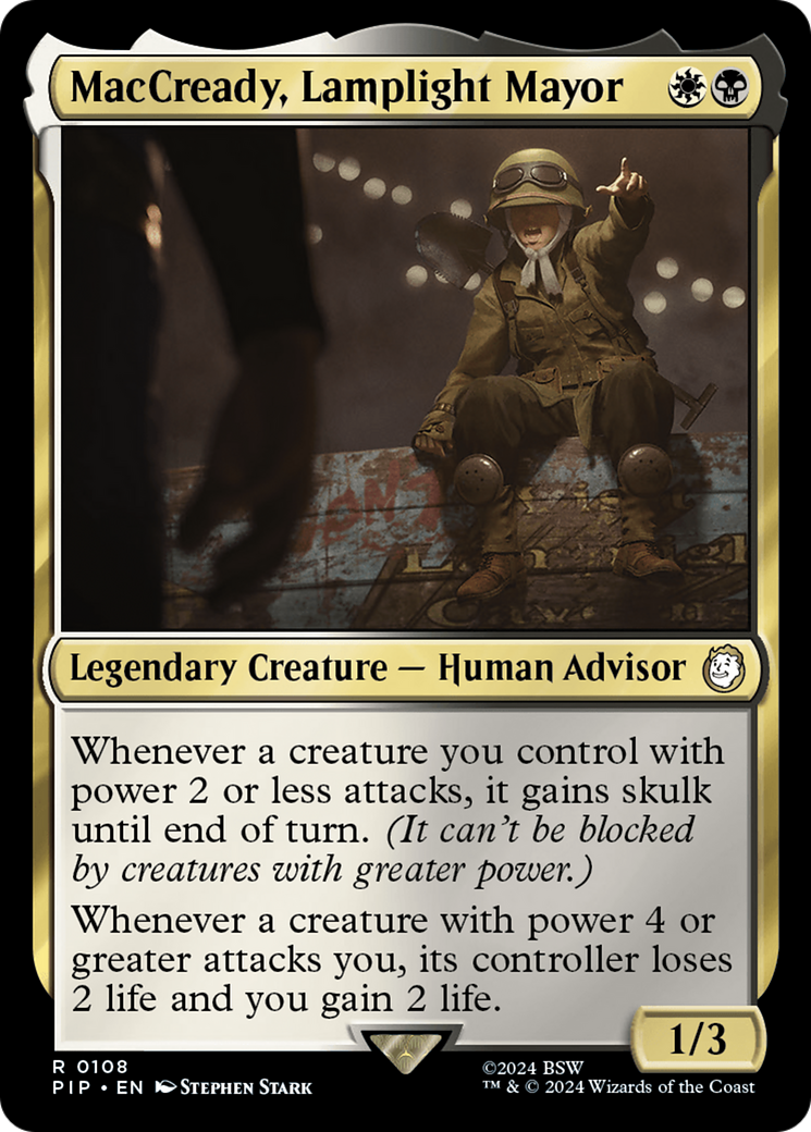 Image of MacCready, Lamplight Mayor (PIP-108) - Fallout