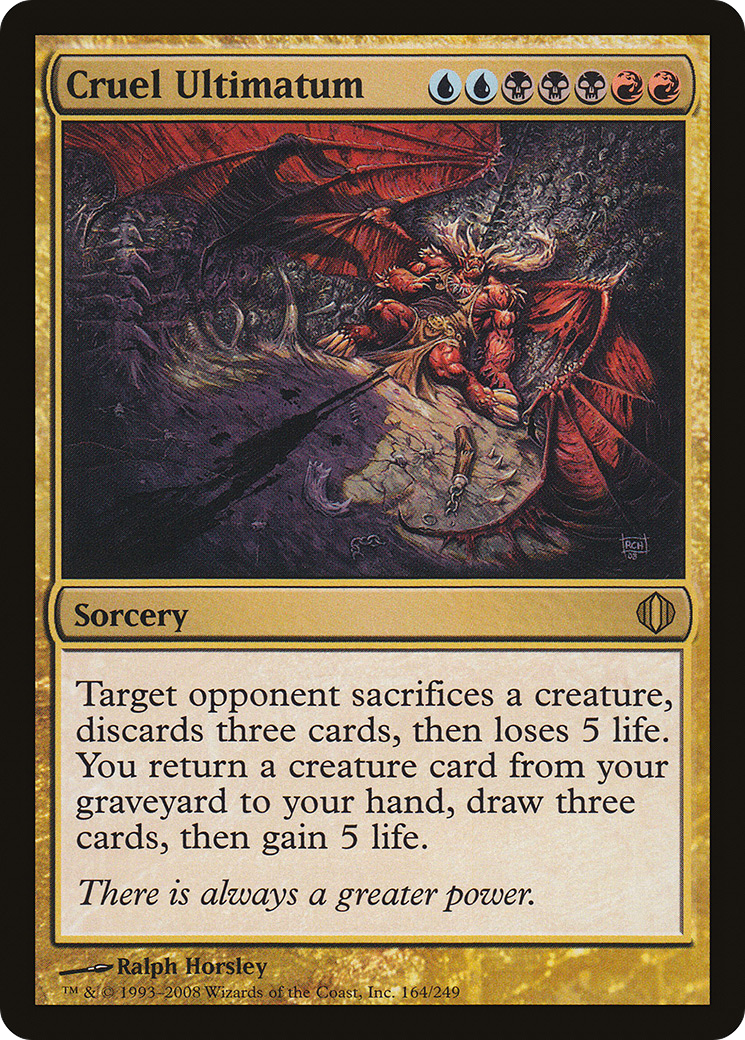 Image of Cruel Ultimatum (ALA-164) - Shards of Alara