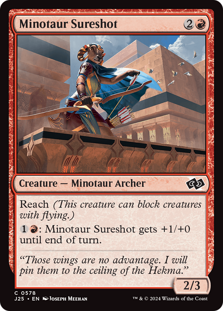 Image of Minotaur Sureshot (J25-578) - Foundations Jumpstart