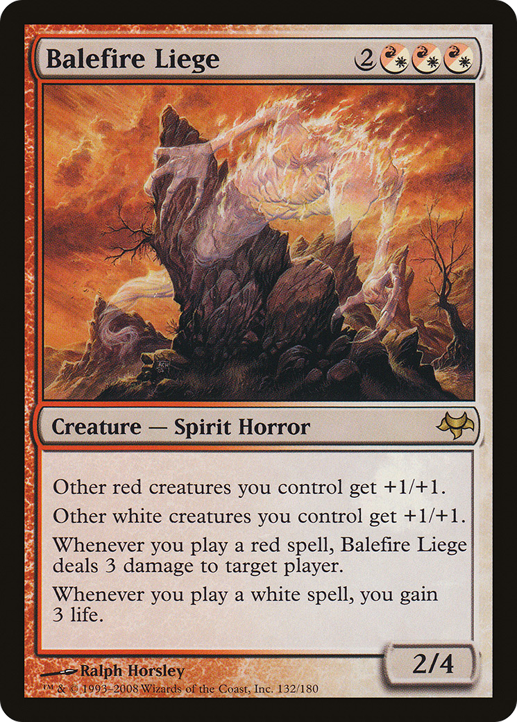 Image of Balefire Liege (EVE-132) - Eventide Foil