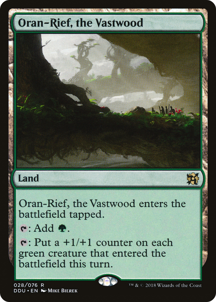 Image of Oran-Rief, the Vastwood (DDU-028) - Duel Decks: Elves vs. Inventors