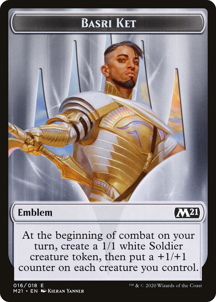 Image of Basri Ket Emblem (TM21-016) - Core Set 2021 Tokens