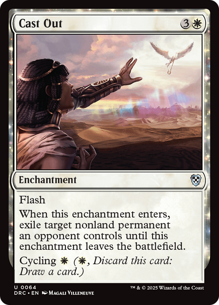 Image of Cast Out (DRC-064) - Commander: Aetherdrift: (enchantment)