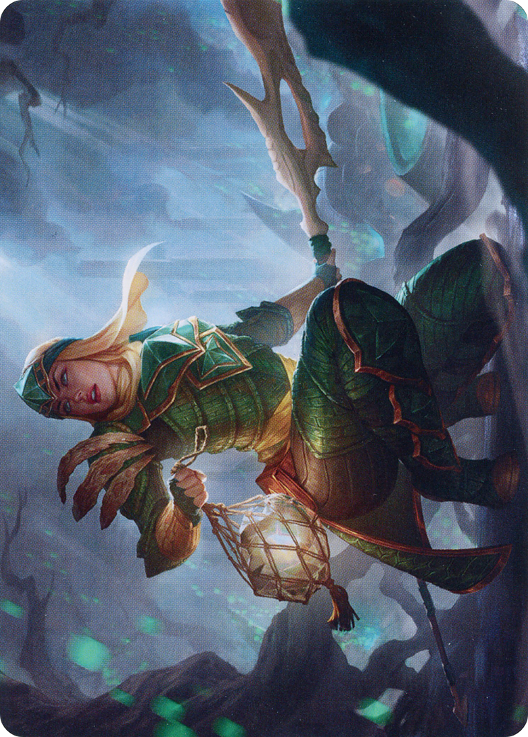 Image of Argothian Opportunist // Argothian Opportunist (ABRO-022) - The Brothers' War Art Series (Borderless)