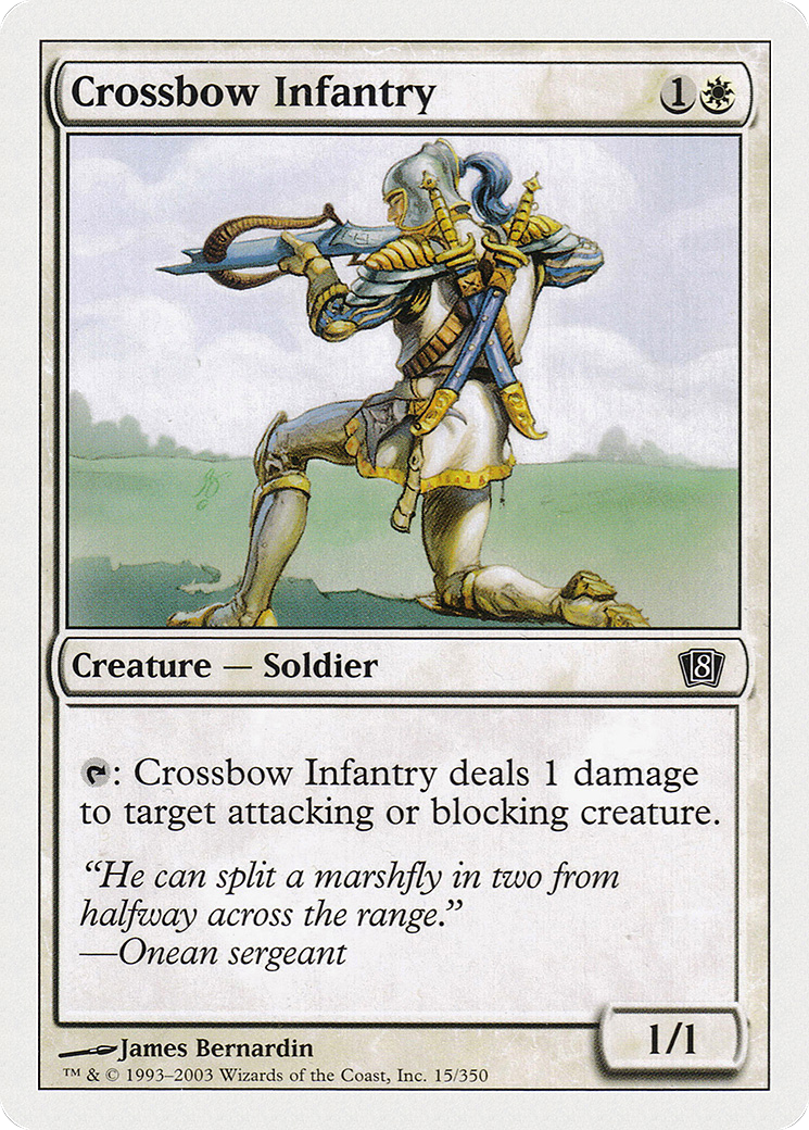 Image of Crossbow Infantry (8ED-015) - 8th Edition