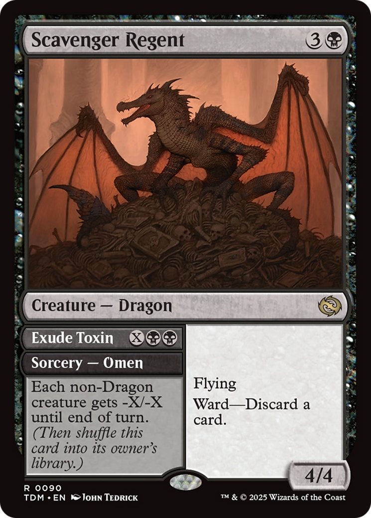 Image of Scavenger Regent (TDM-090) - Tarkir: Dragonstorm