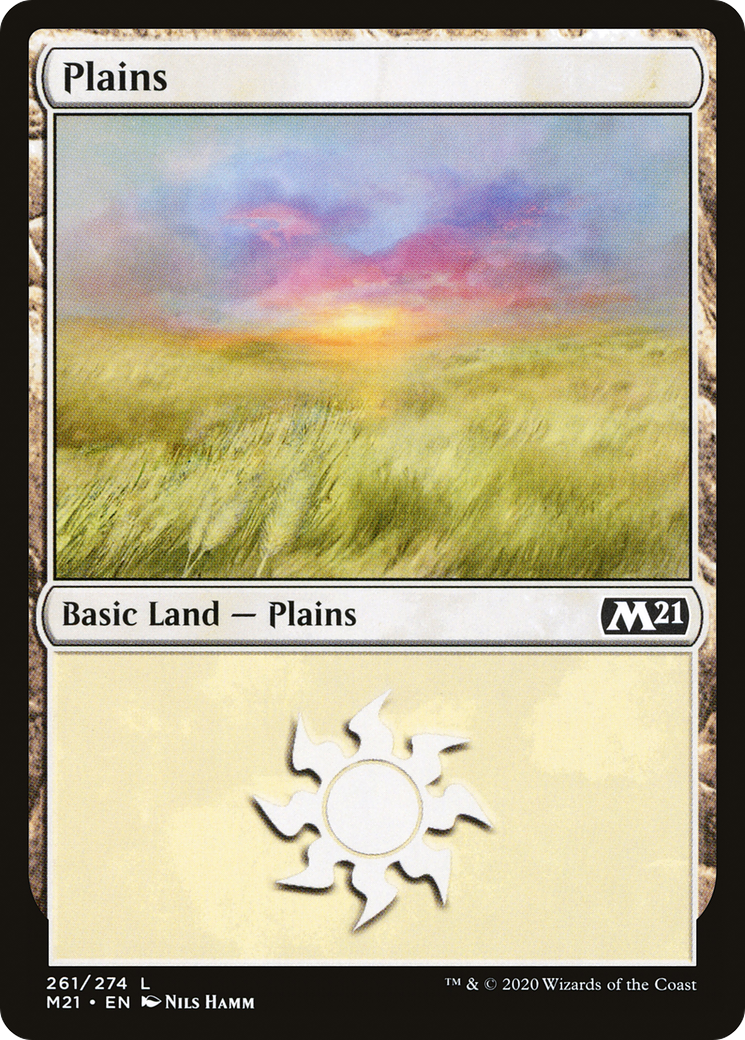 Image of Plains (261) (M21-261) - Core Set 2021