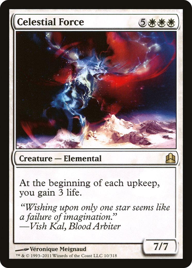 Image of Celestial Force (CMD-010) - Commander 2011