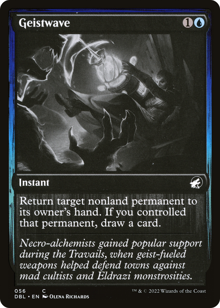 Image of Geistwave (DBL-056) - Innistrad: Double Feature Foil