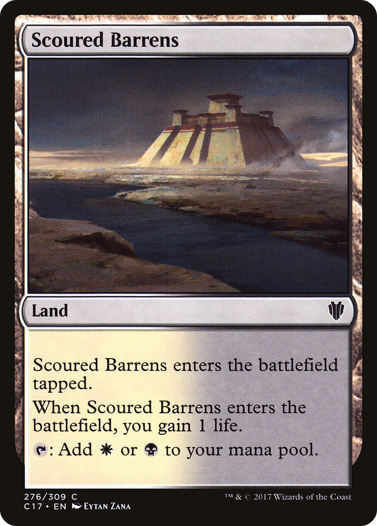 Image of Scoured Barrens (C17-276) - Commander 2017