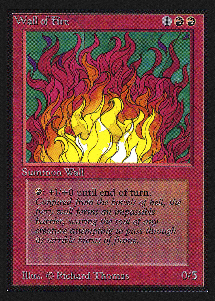 Image of Wall of Fire (IE) (IED-) - Intl. Collectors' Edition
