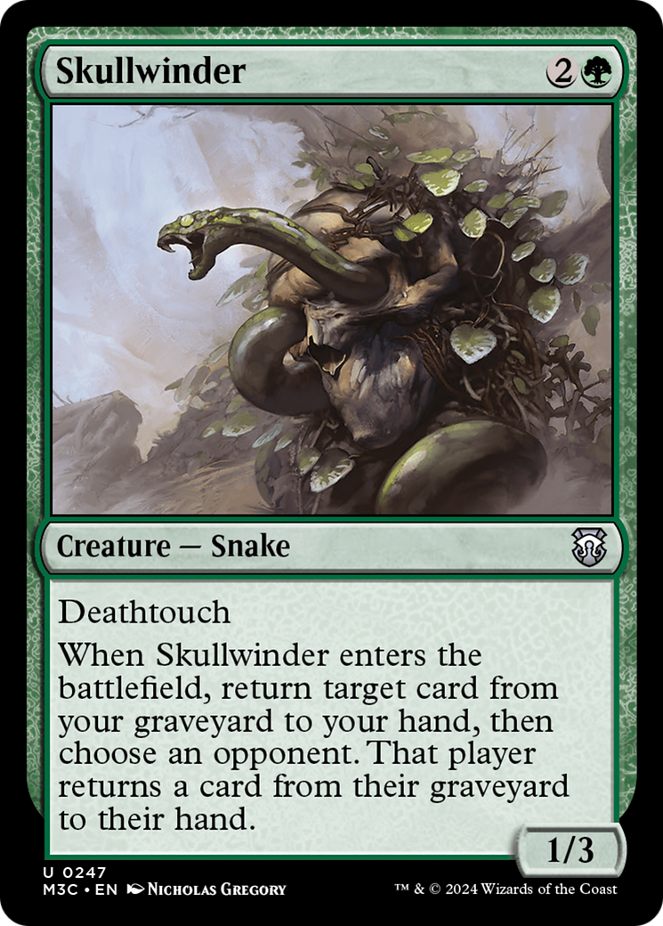 Image of Skullwinder (M3C-247) - Modern Horizons 3 Commander