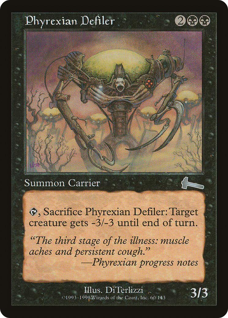 Image of Phyrexian Defiler (ULG-060) - Urza's Legacy Foil