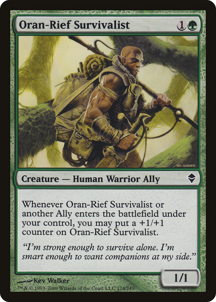 Image of Oran-Rief Survivalist (ZEN-174) - Zendikar