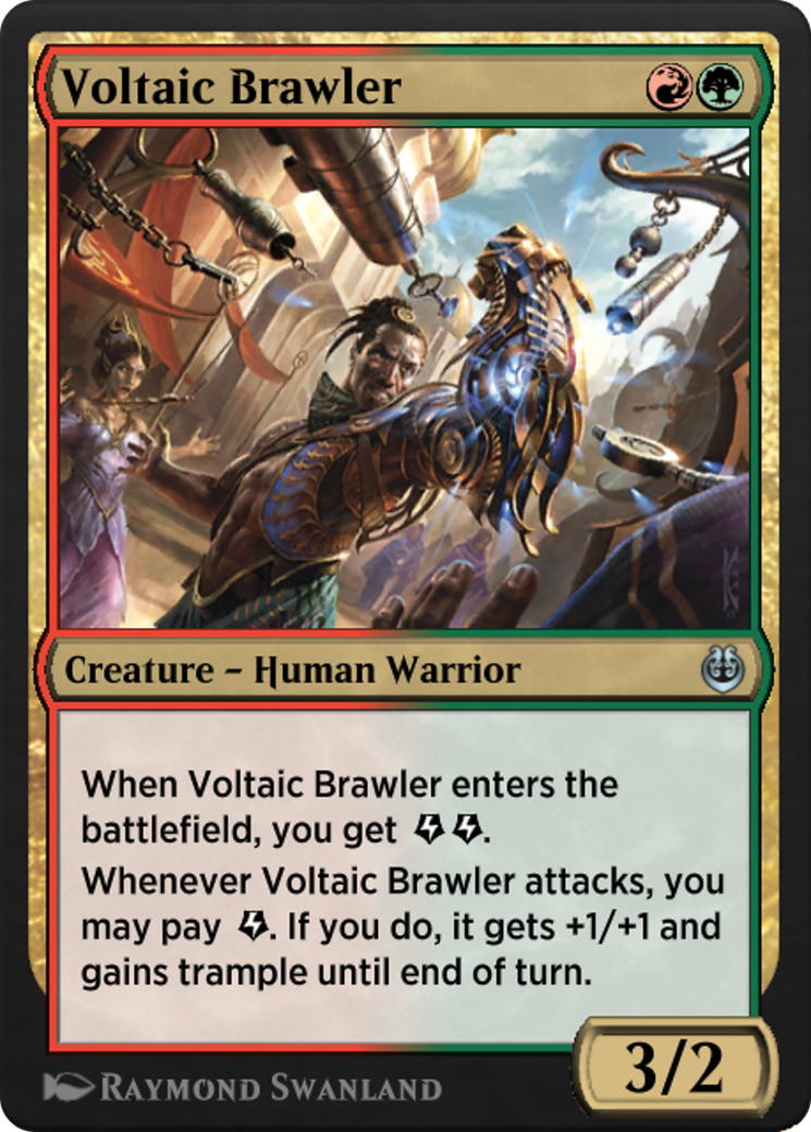 Image of Voltaic Brawler (KLR-213) - Kaladesh Remastered