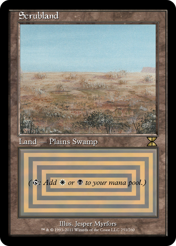 Image of Scrubland (ME4-251) - Masters Edition IV