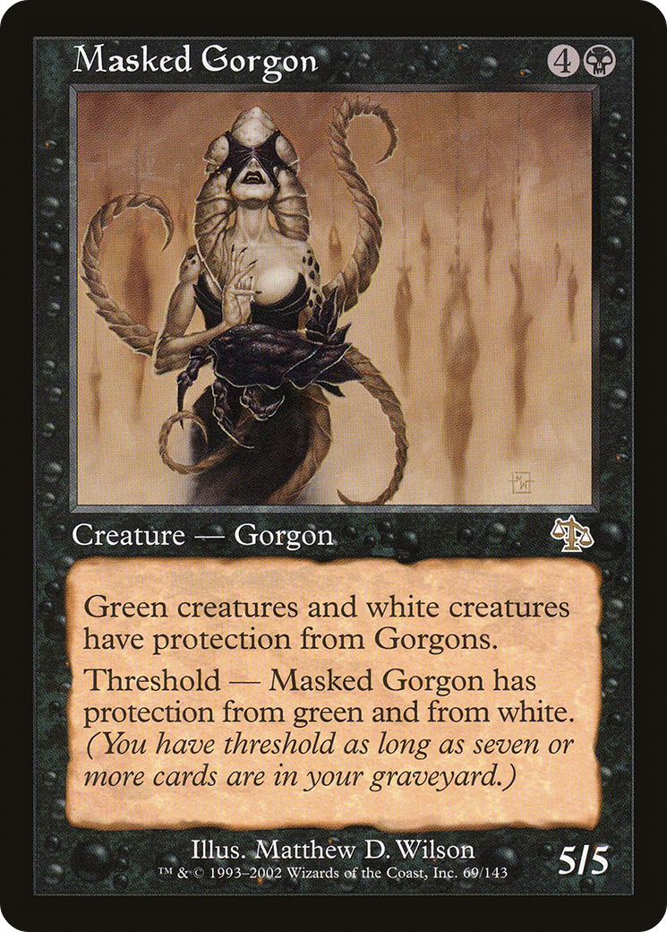 Image of Masked Gorgon (JUD-069) - Judgment