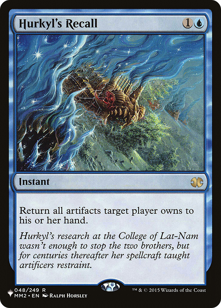 Image of Hurkyl's Recall (LIST-048/249) - The List