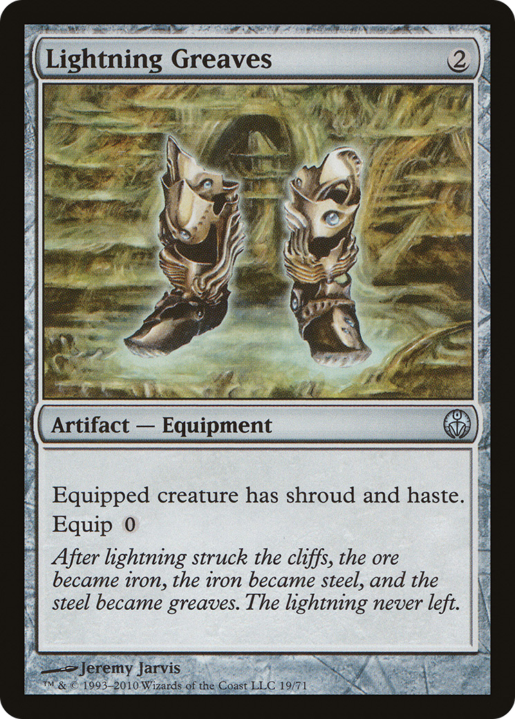 Image of Lightning Greaves (DDE-019) - Duel Decks: Phyrexia vs. the Coalition