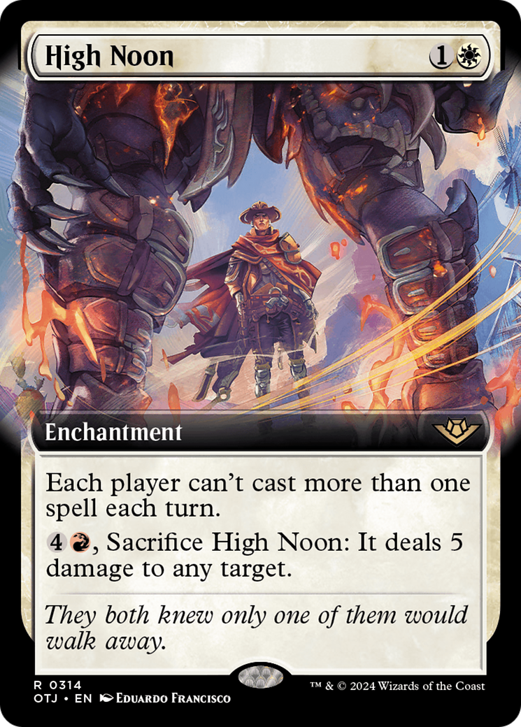 Image of High Noon (Extended Art) (OTJ-314) - Outlaws of Thunder Junction: (Extended Art)