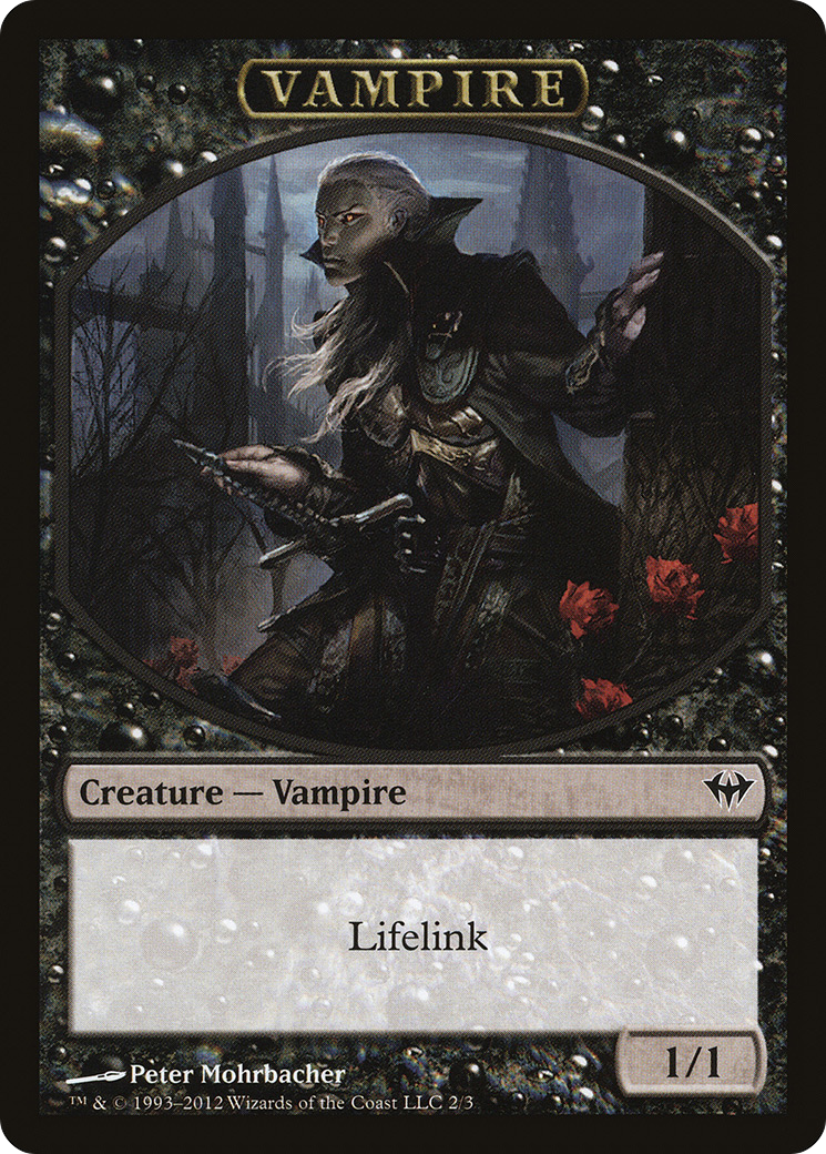 Image of Vampire Token (DKA-002) - Dark Ascension Tokens