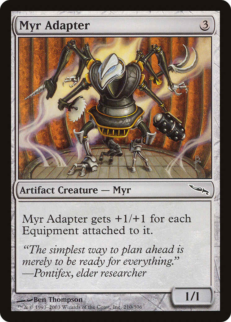 Image of Myr Adapter (MRD-210) - Mirrodin